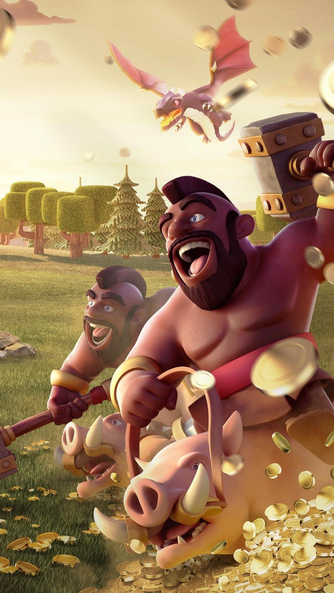 clash of clans hd iphoneWallpapers