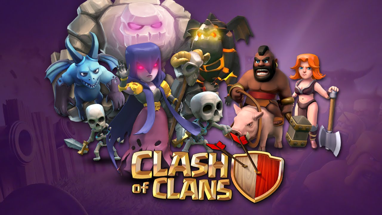 clash of clans logo Wallpapers