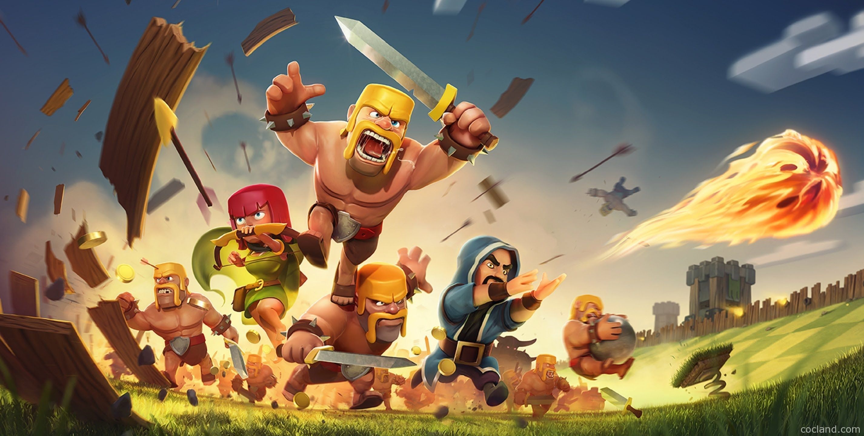 clash of clans logo Wallpapers