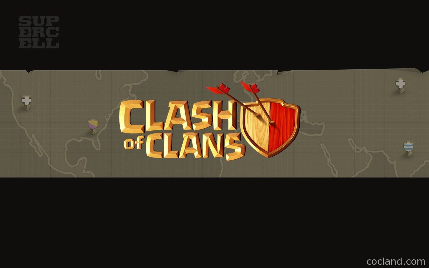 clash of clans logo Wallpapers