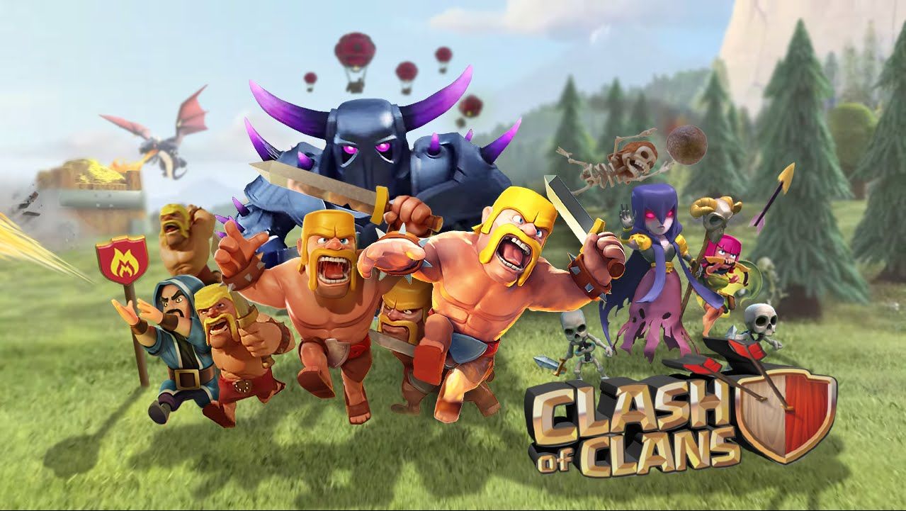 clash of clans logo Wallpapers