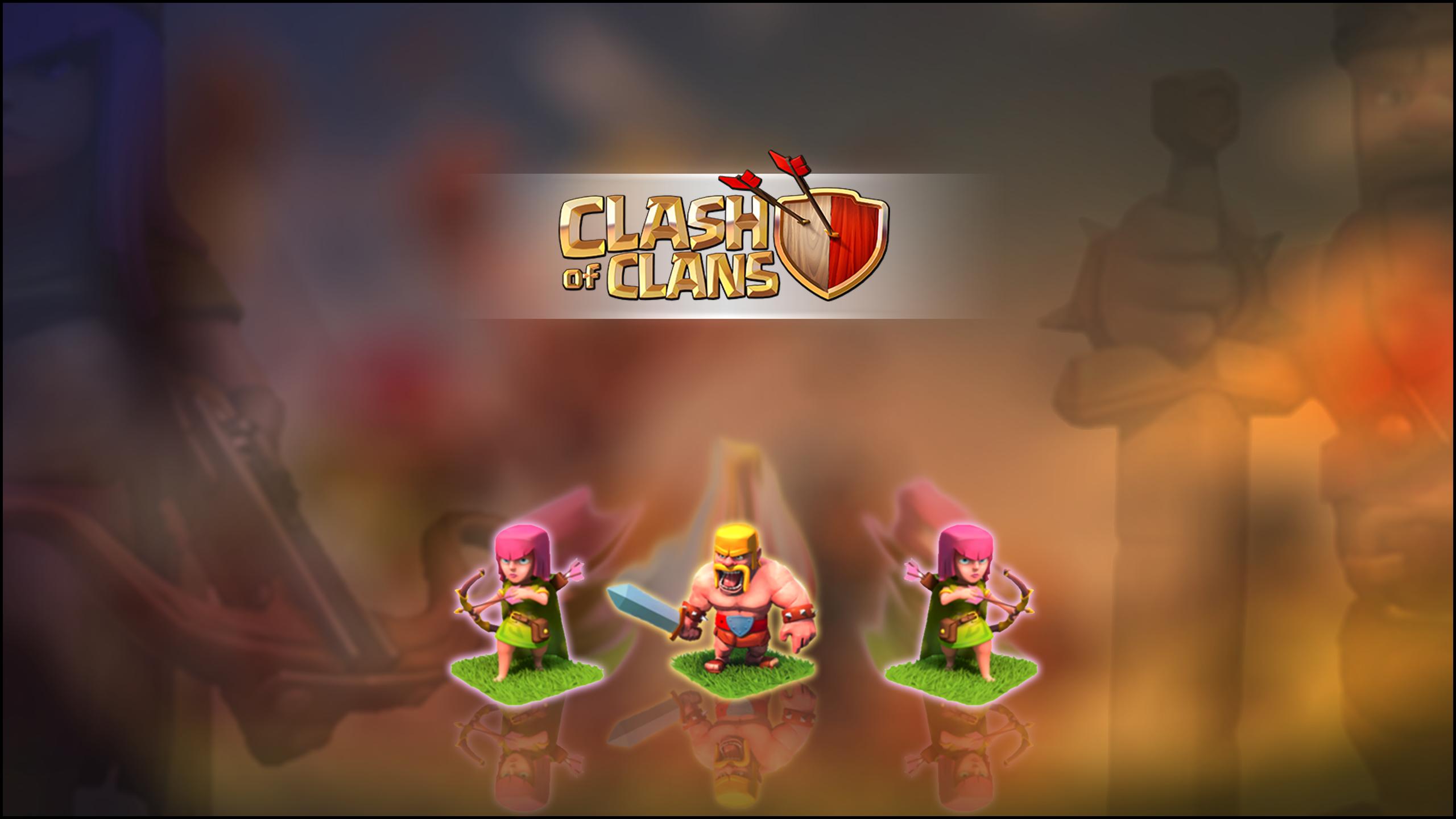 clash of clans logo Wallpapers