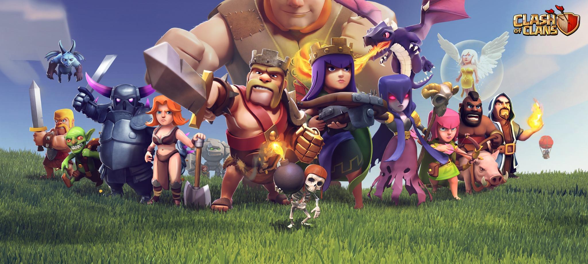 clash of clans troopsWallpapers