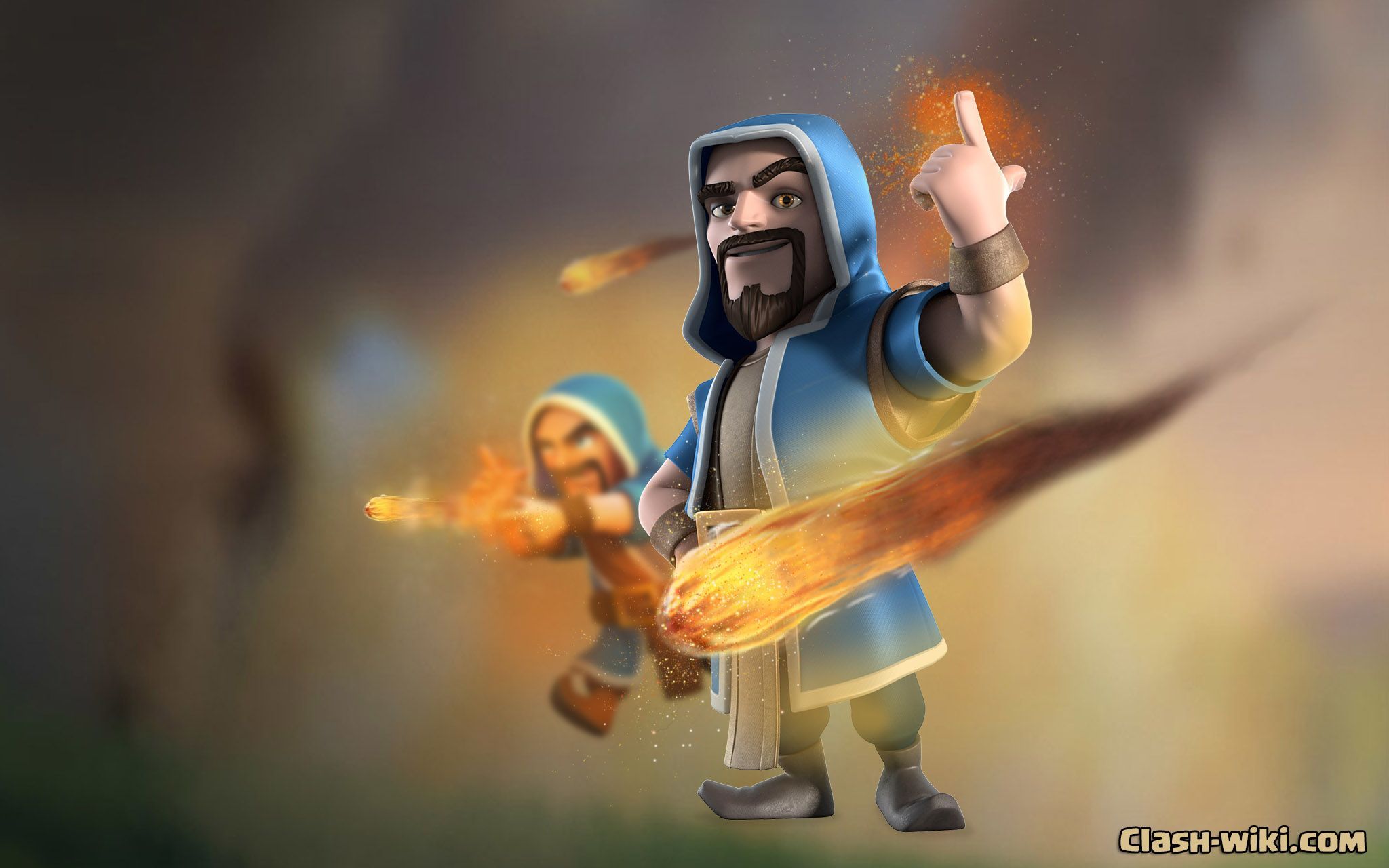 clash of clans wizard Wallpapers