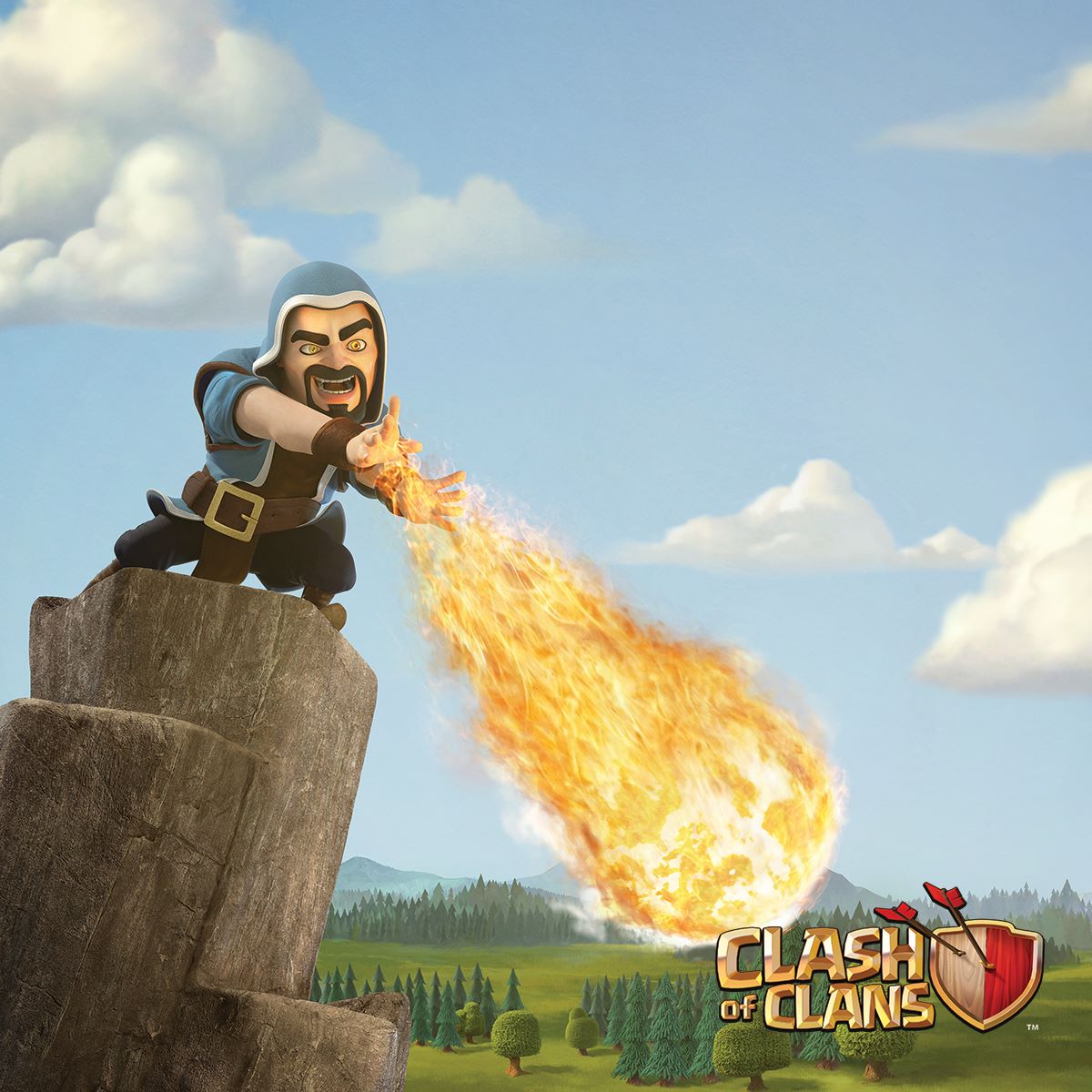 clash of clans wizard Wallpapers