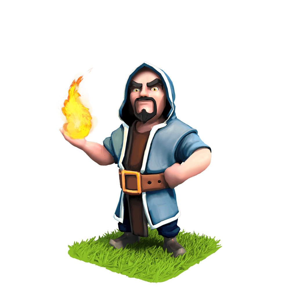 clash of clans wizard Wallpapers