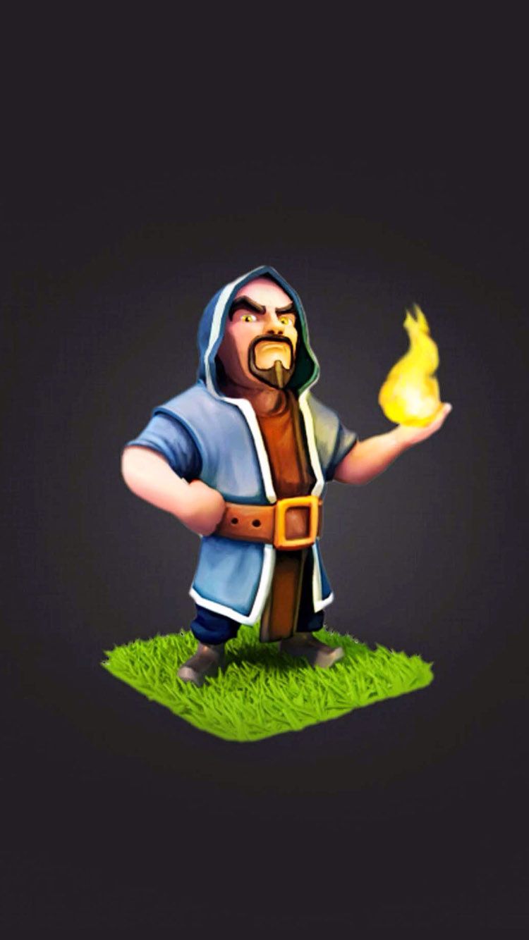 clash of clans wizard Wallpapers