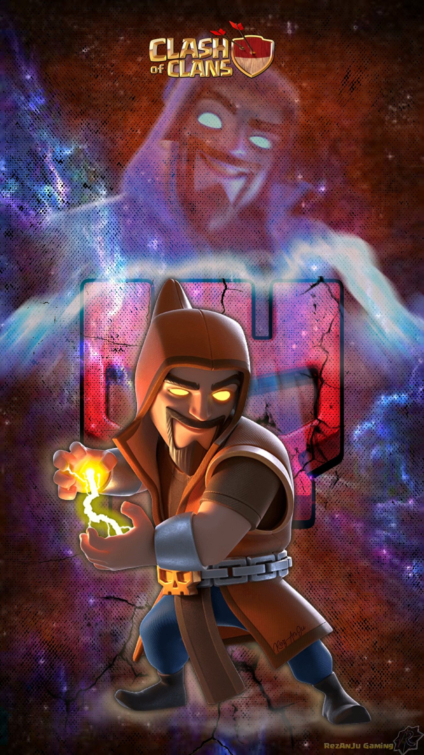 clash of clans wizard Wallpapers