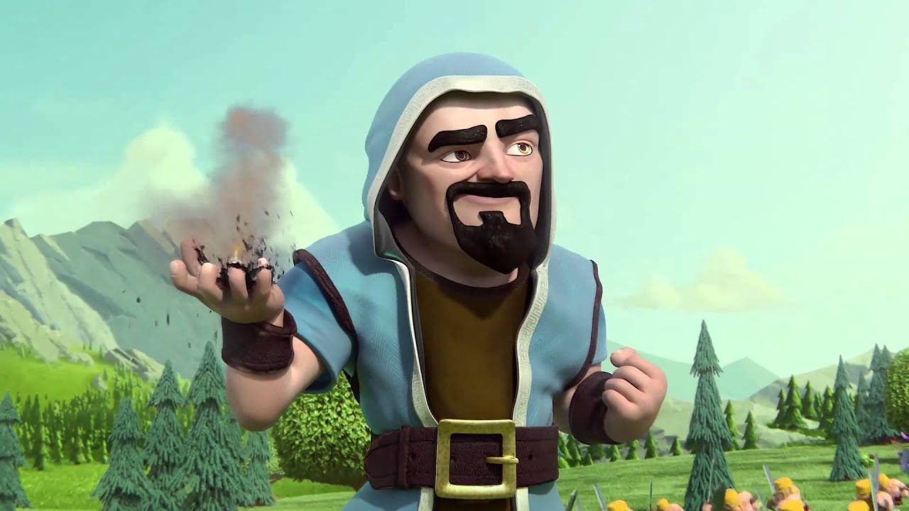 clash of clans wizard Wallpapers