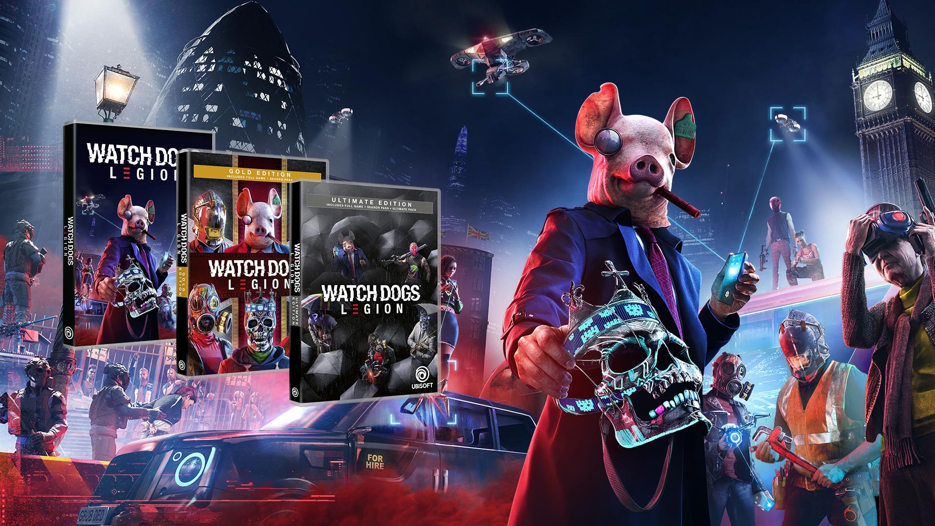 Cool Watch Dogs Legion Wallpapers