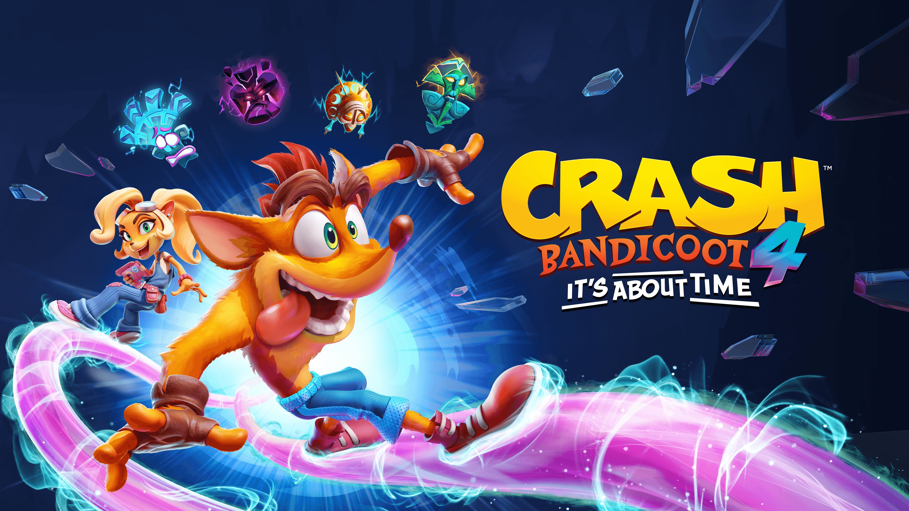 Crash Bandicoot It's About Time 2020 Wallpapers