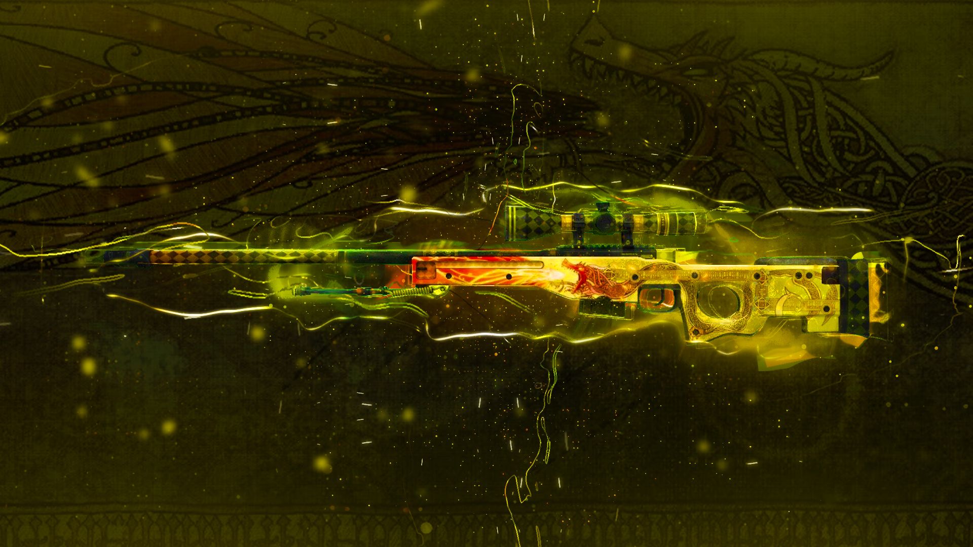 CS GO Dragon Lore Wallpapers