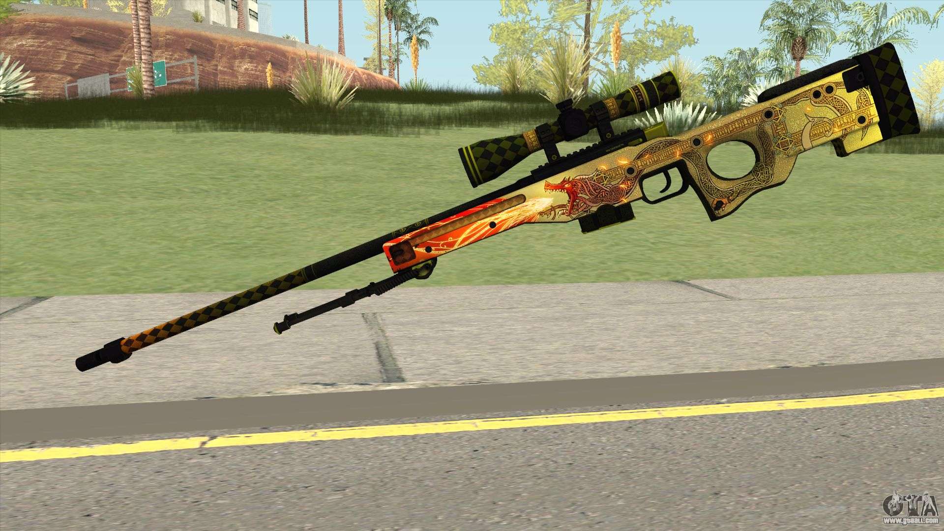 CS GO Dragon Lore Wallpapers