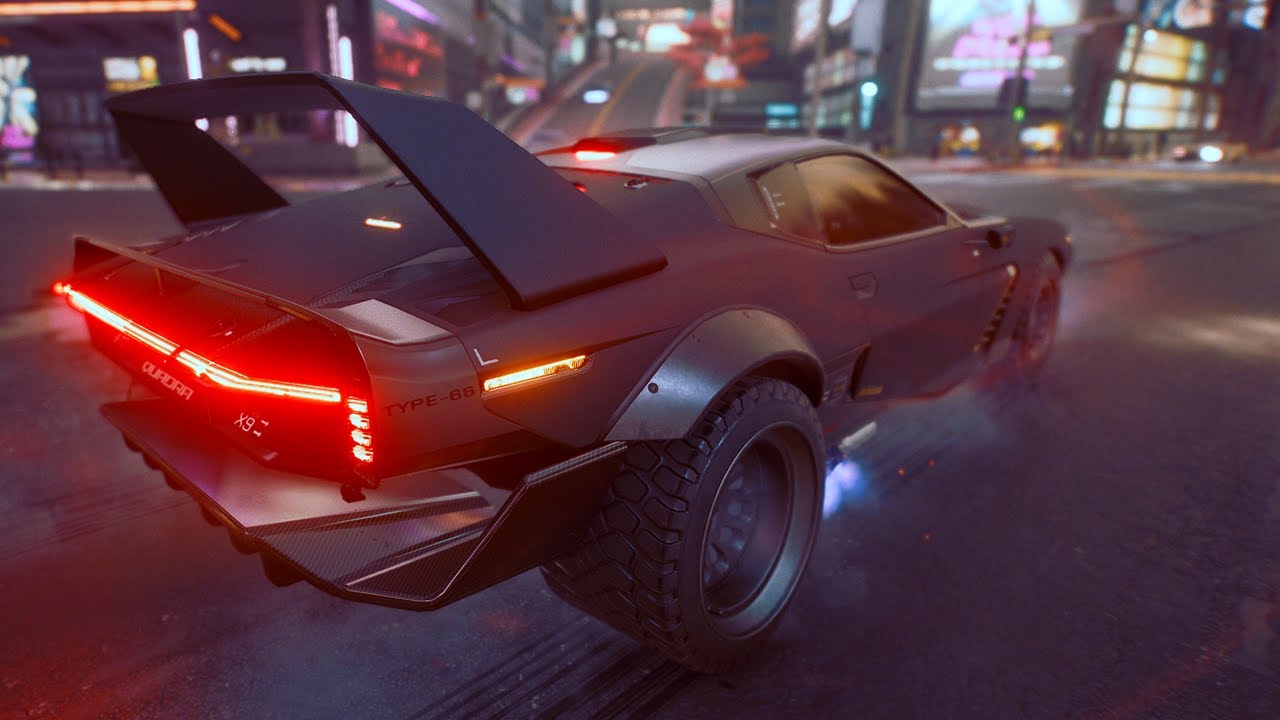 Cthulhu Car Cyberpunk 2077 Wallpapers