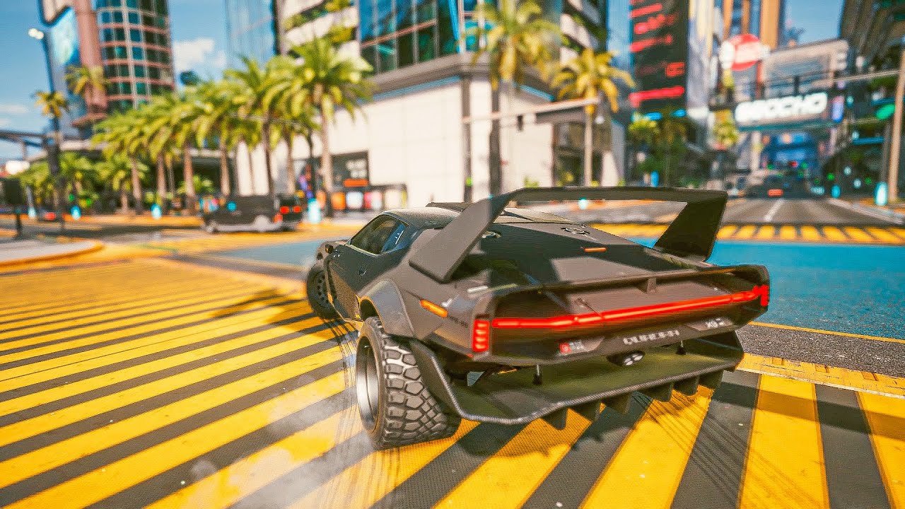 Cthulhu Car Cyberpunk 2077 Wallpapers