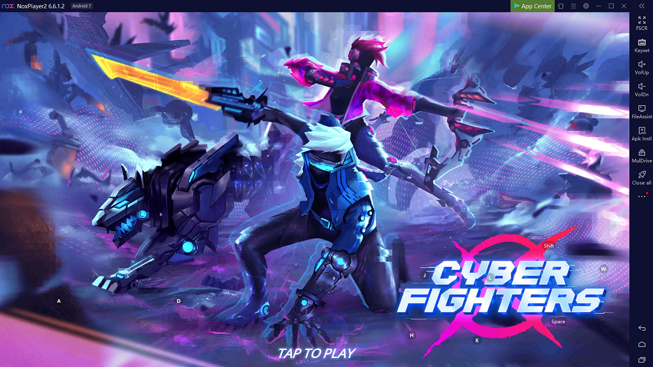 Cyber Fighters Gaming Wallpapers