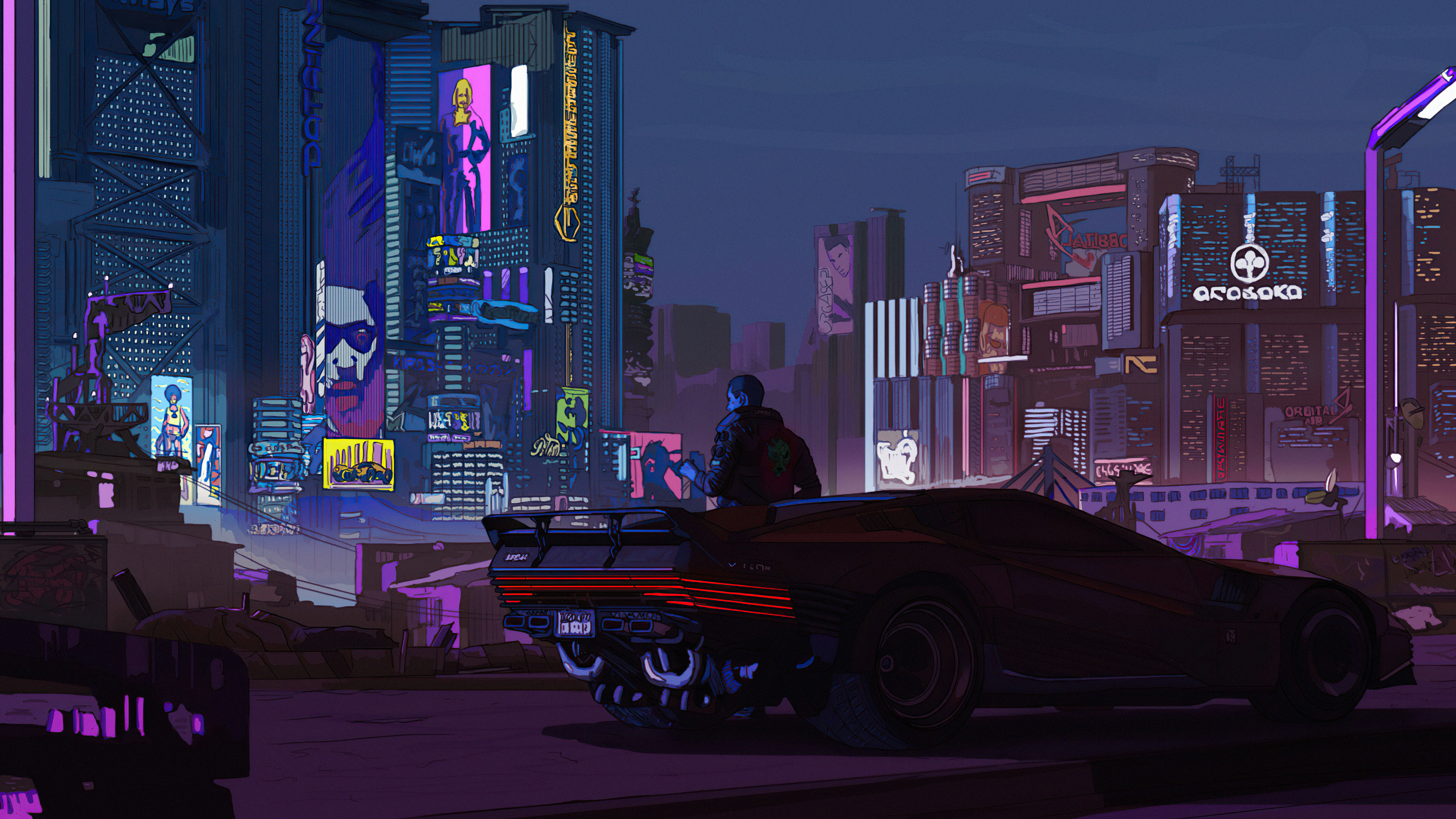 cyberpunk 2077 4k Wallpapers