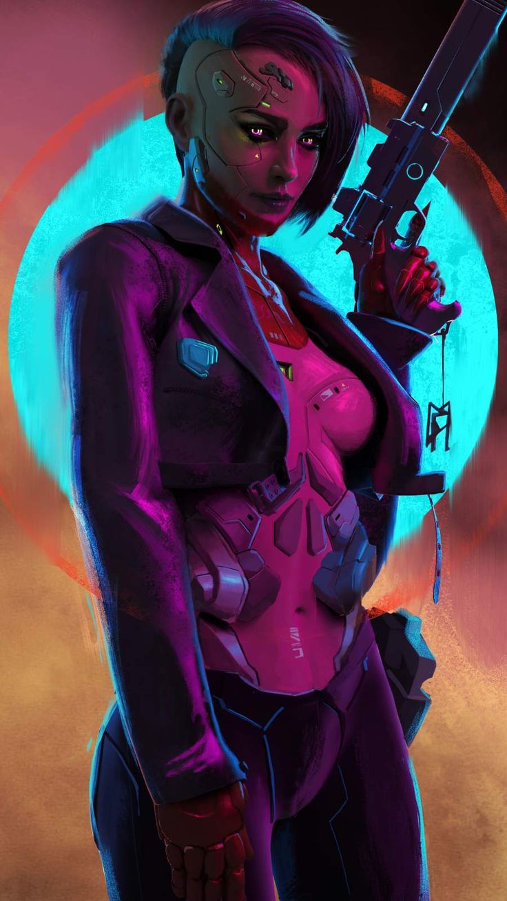 Cyberpunk 2077 Cyborg Girl Wallpapers