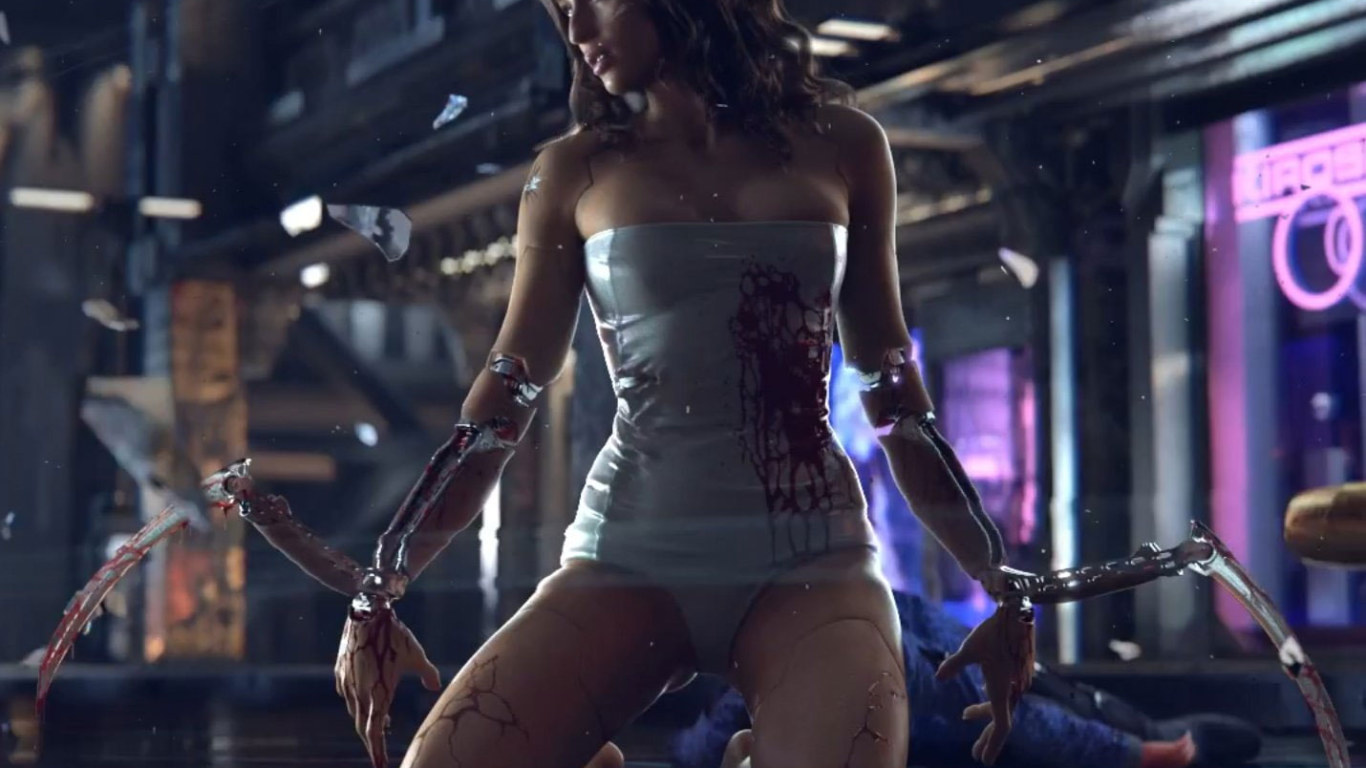 Cyberpunk 2077 Cyborg Girl Wallpapers