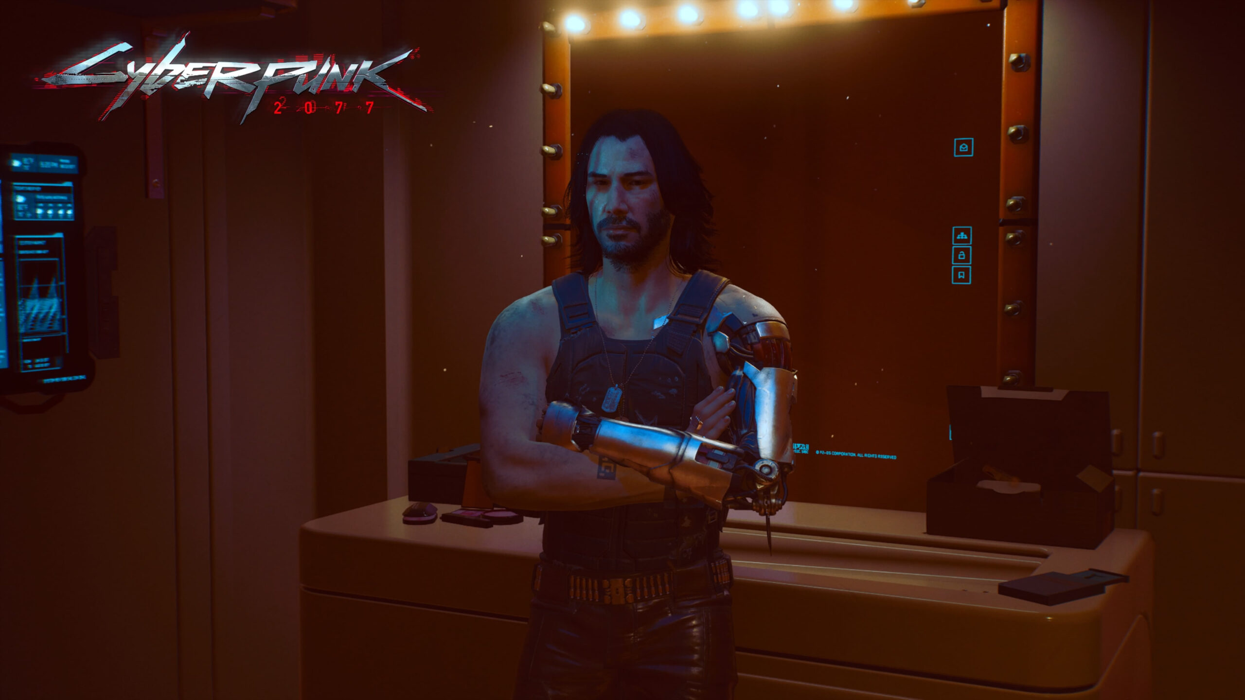 Cyberpunk 2077 Digital Keanu Wallpapers