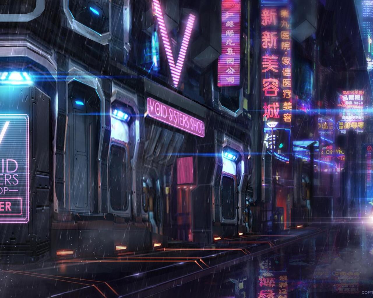 cyberpunk aesthetic 4kWallpapers