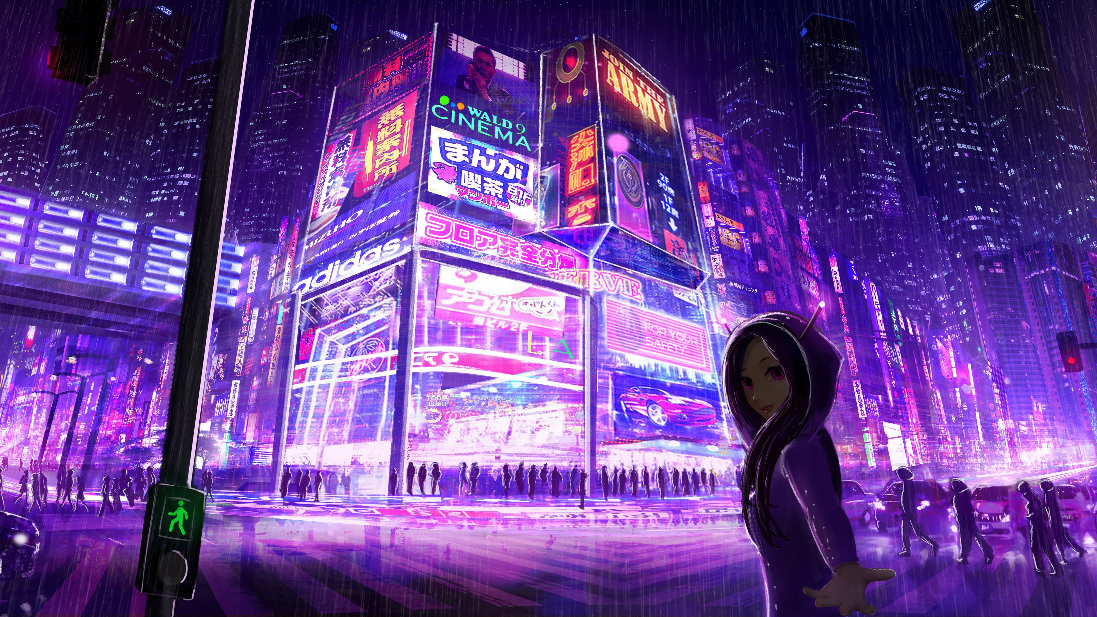 cyberpunk city Wallpapers