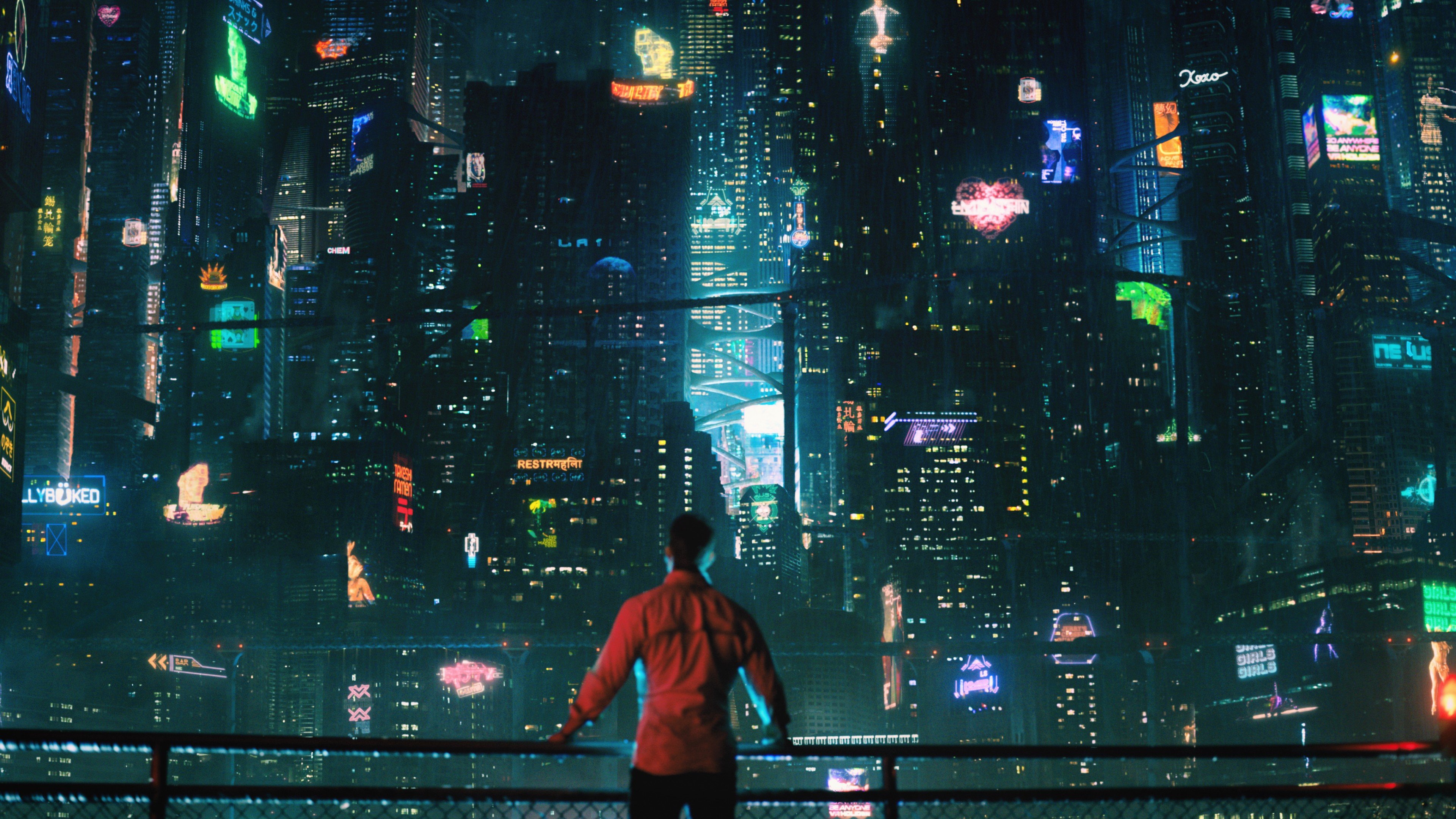 cyberpunk city Wallpapers