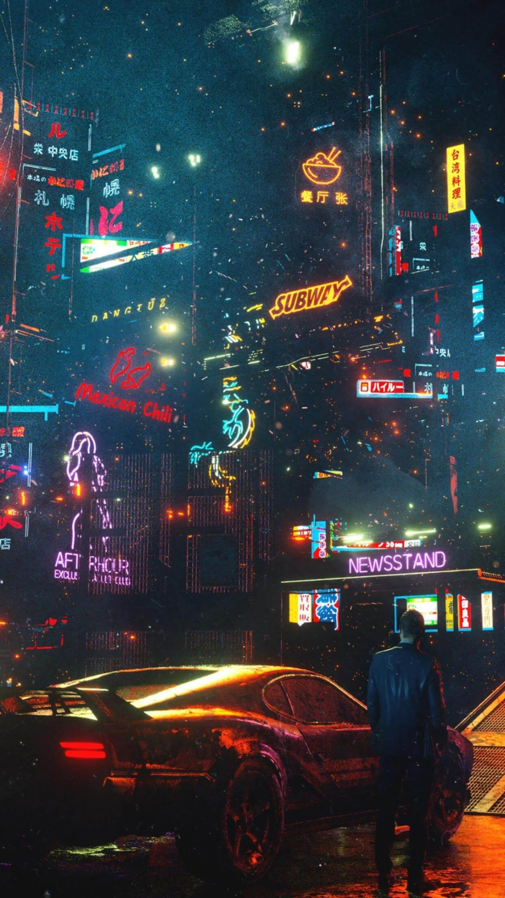 cyberpunk city Wallpapers