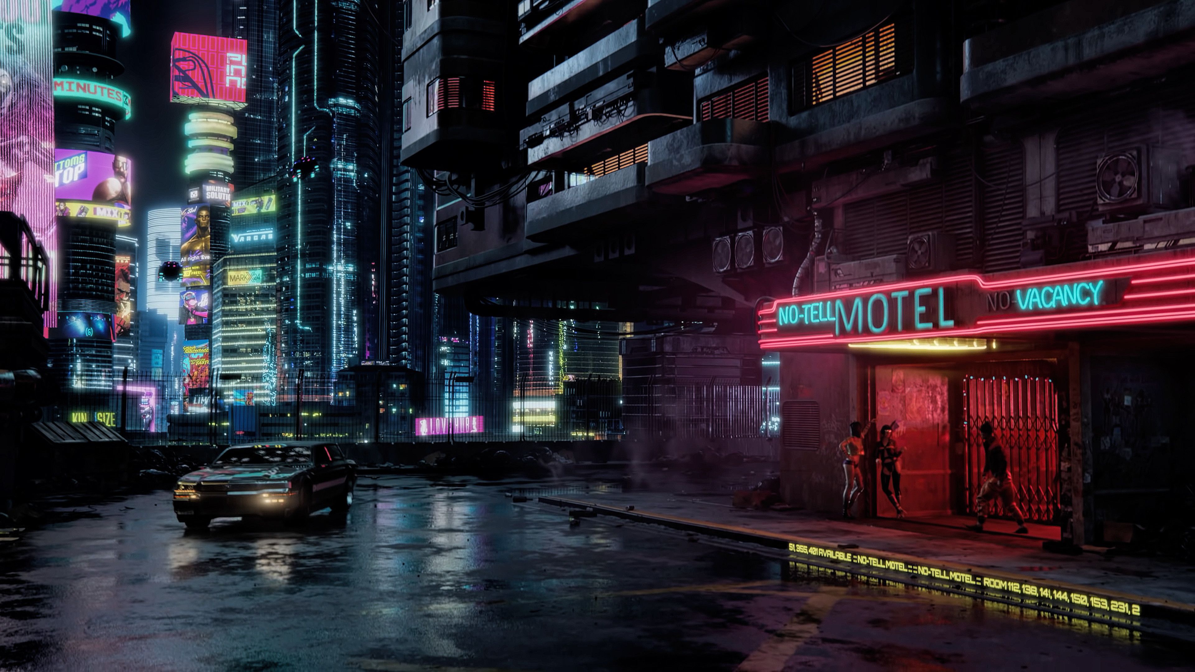 cyberpunk city  Wallpapers