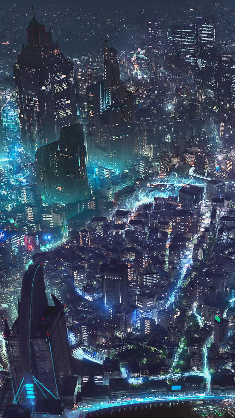 cyberpunk city  Wallpapers