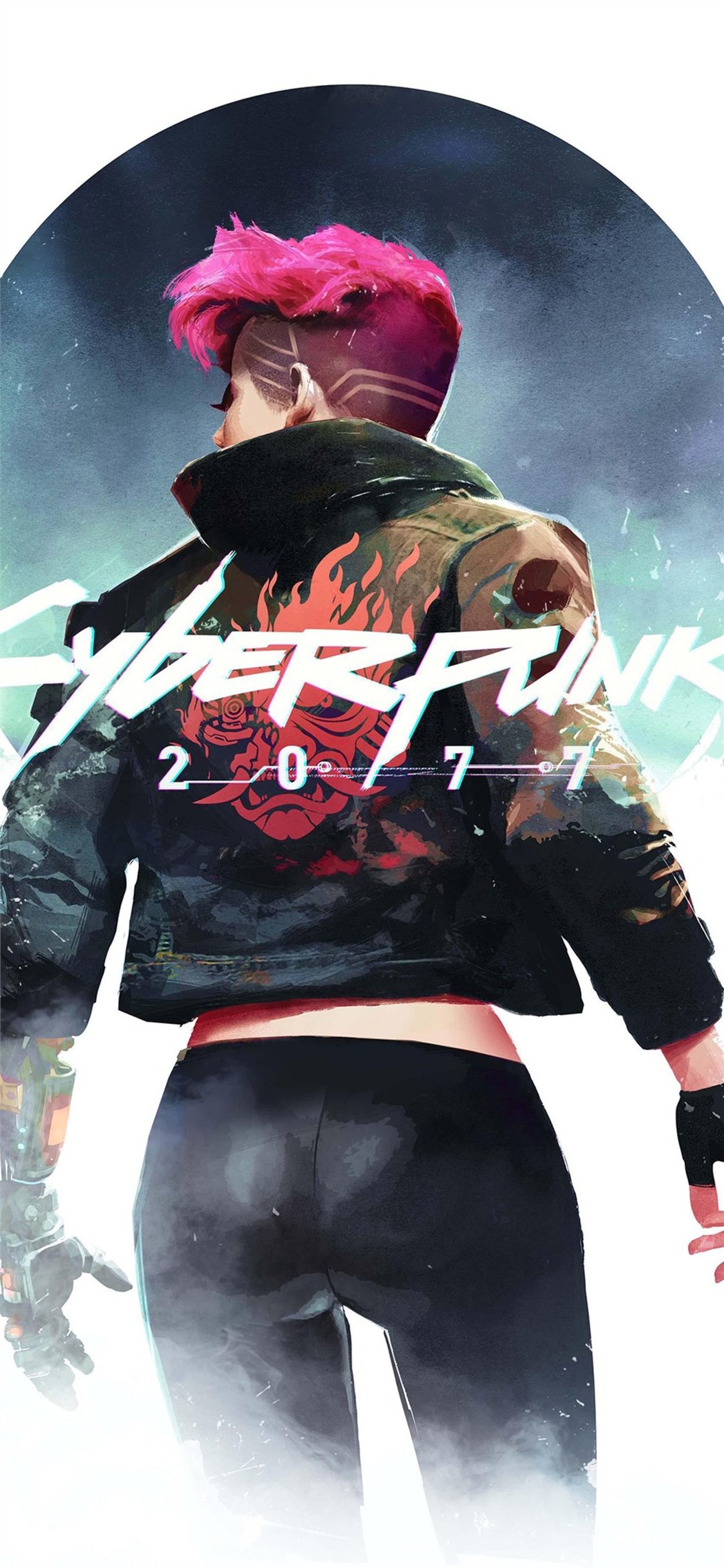 cyberpunk girl iphone Wallpapers