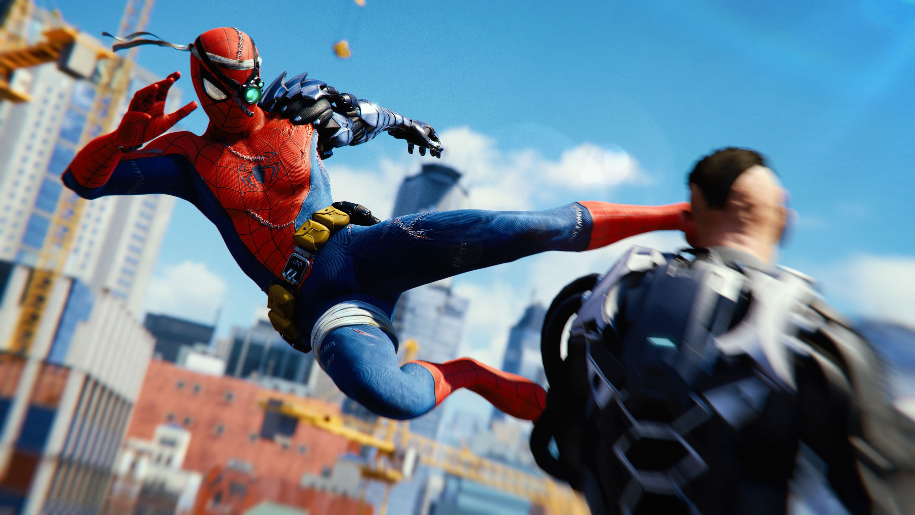 Cyborg Marvel's Spider-Man Miles Morales Wallpapers