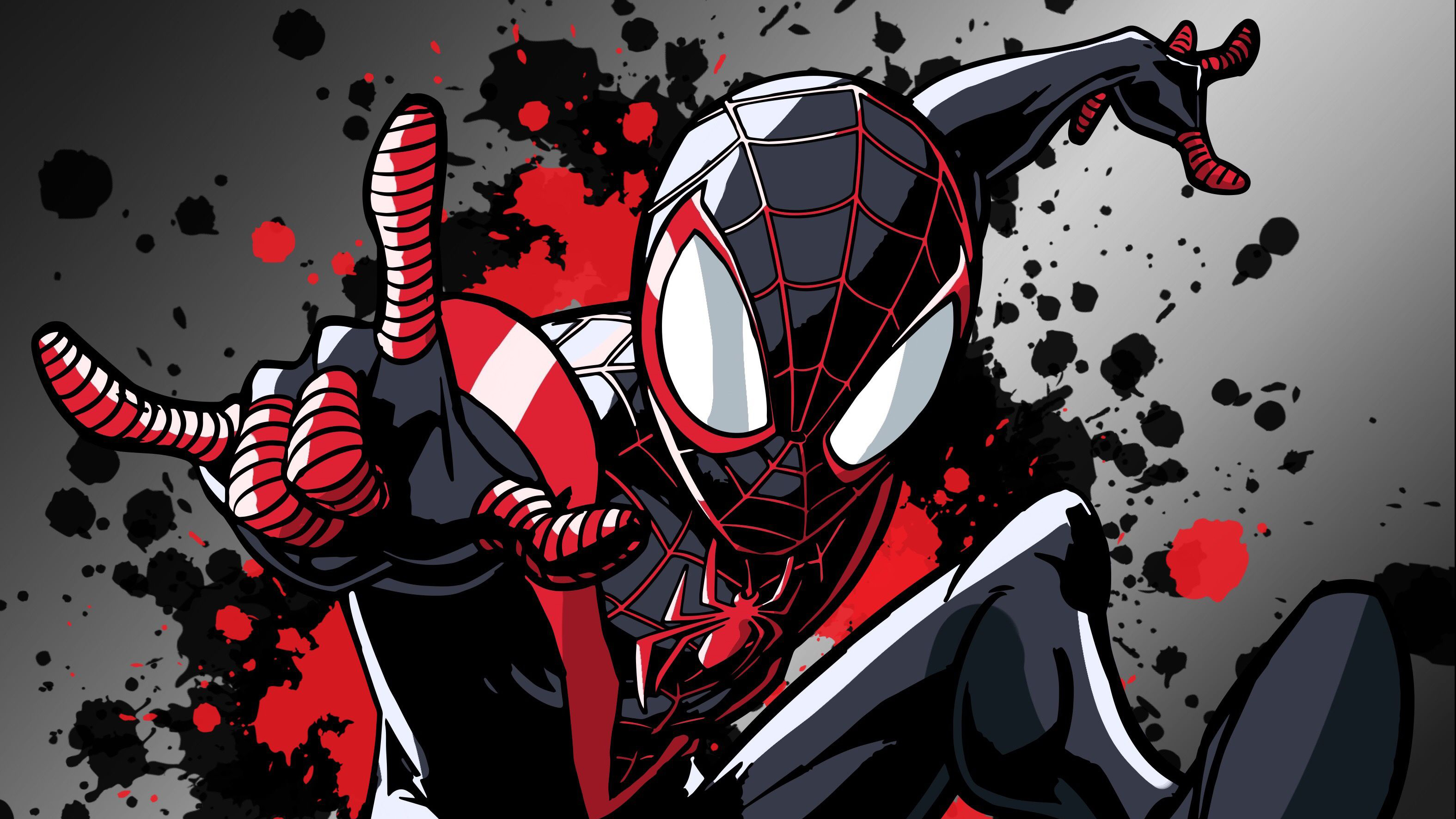 Cyborg Marvel's Spider-Man Miles Morales Wallpapers