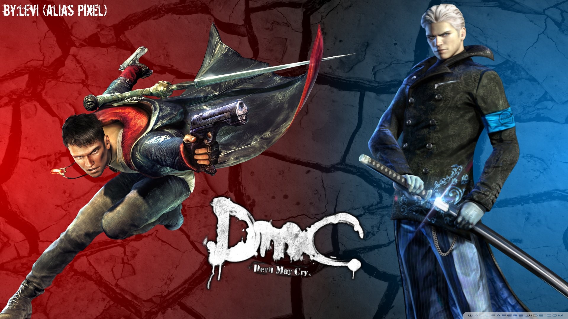 Dante vs Vergil Devil May Cry Wallpapers