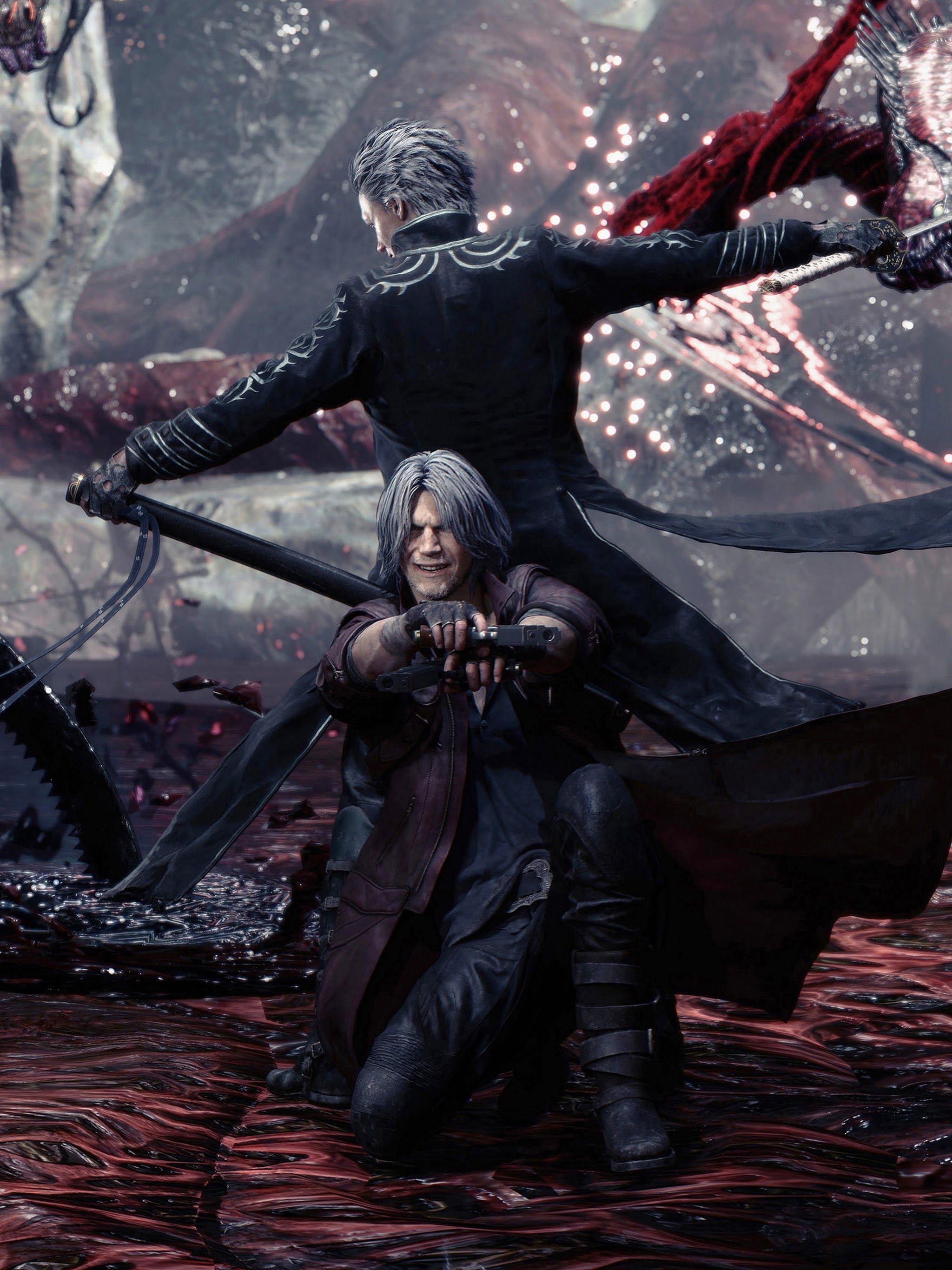 Dante vs Vergil Devil May Cry Wallpapers