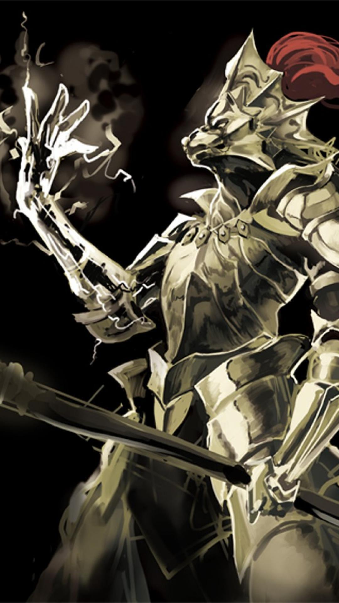 Dark Souls Ornstein Is Standing With Sword Wallpapers