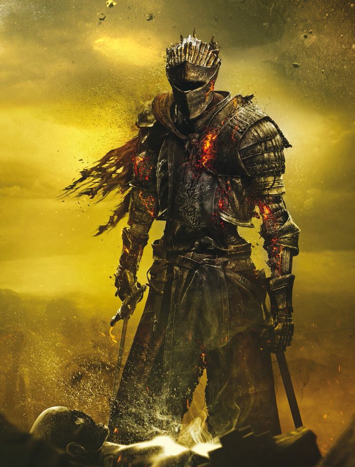 Dark Souls Ornstein Is Standing With Sword Wallpapers