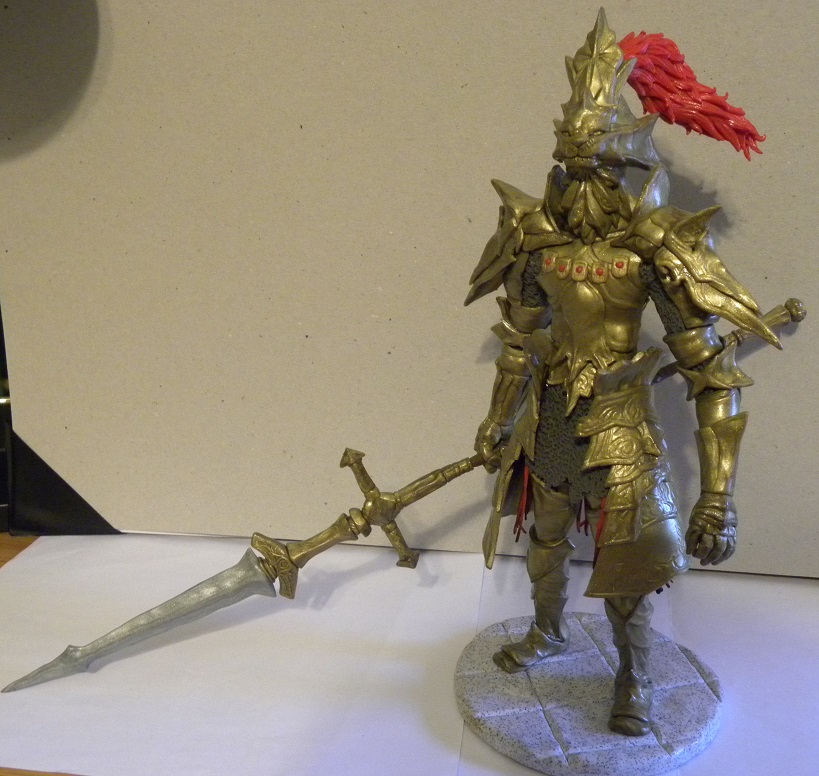 Dark Souls Ornstein Is Standing With Sword Wallpapers