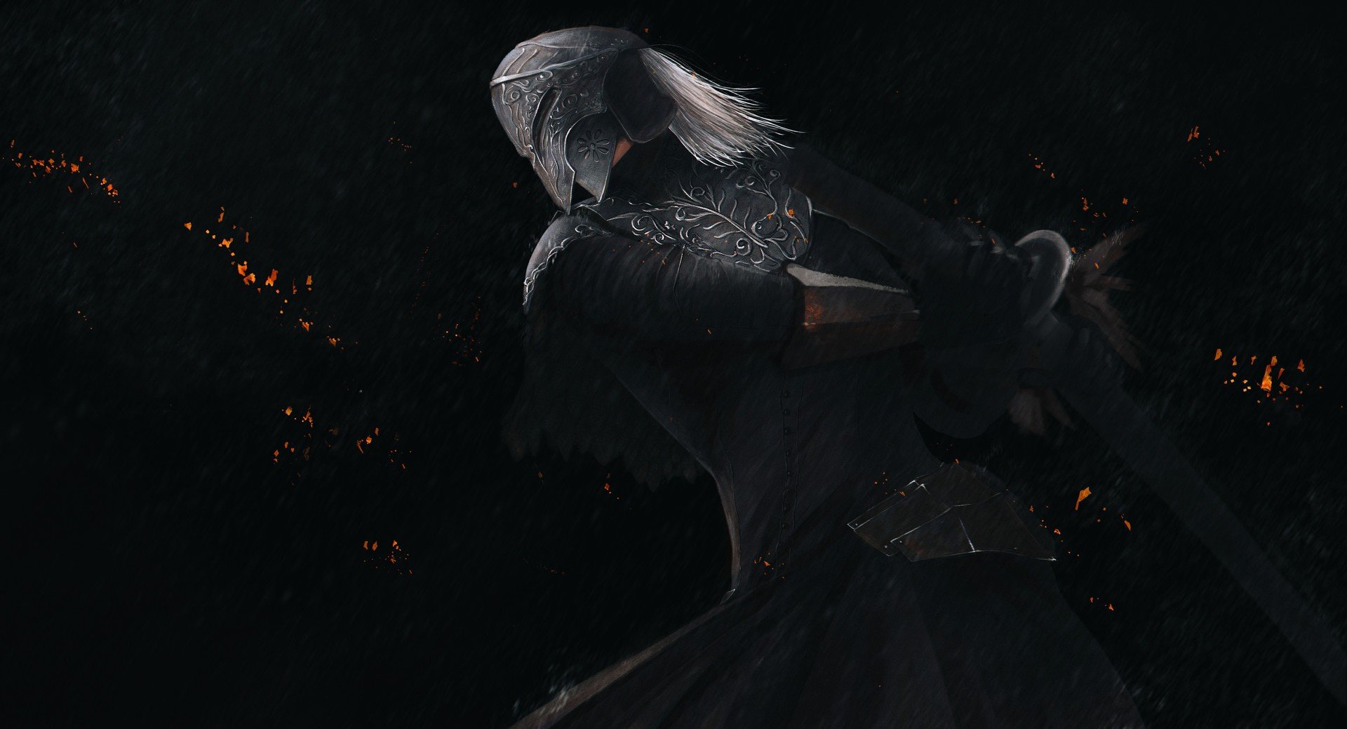 Dark Souls Warrior with Sword Wallpapers