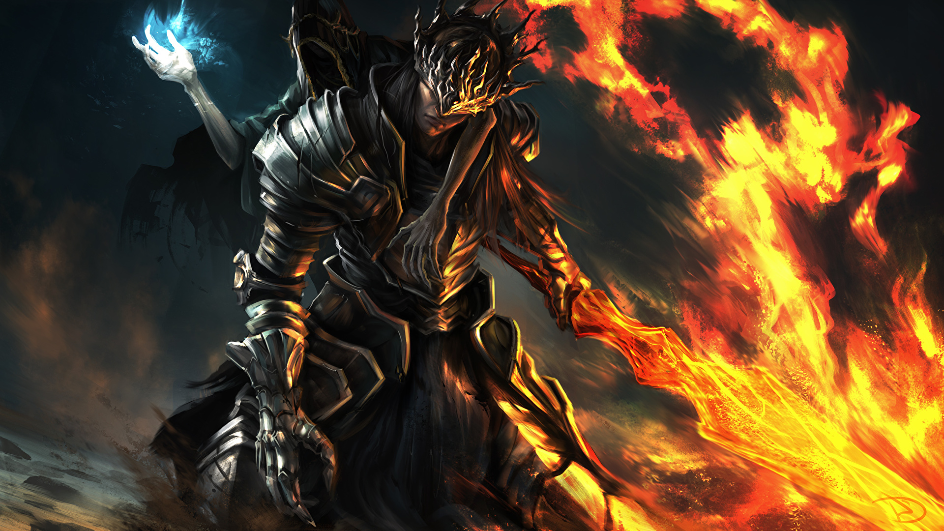 Dark Souls Warrior with Sword Wallpapers