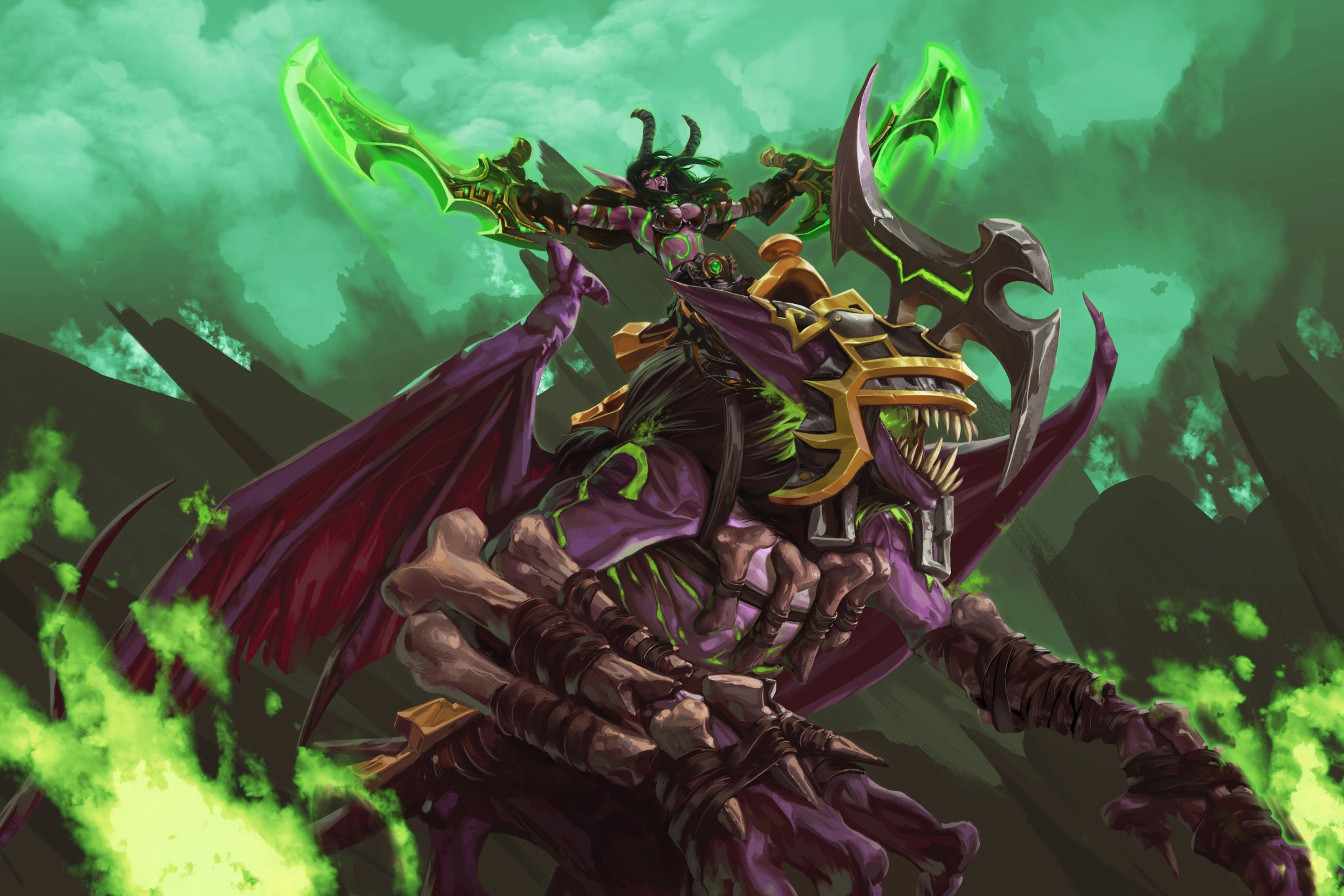 Demon Hunters  Warcraft Wallpapers