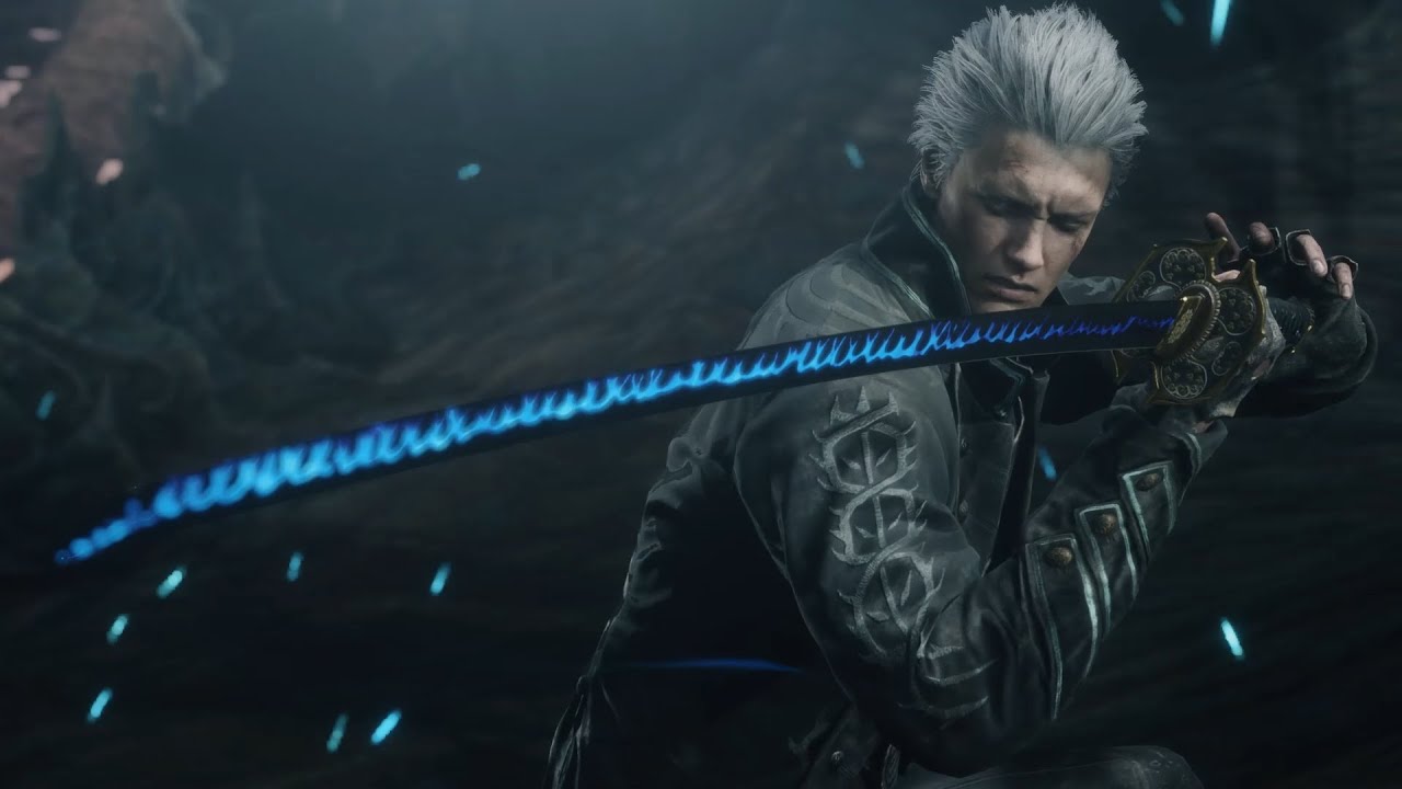 DMC 5 Vergil's Yamato Wallpapers