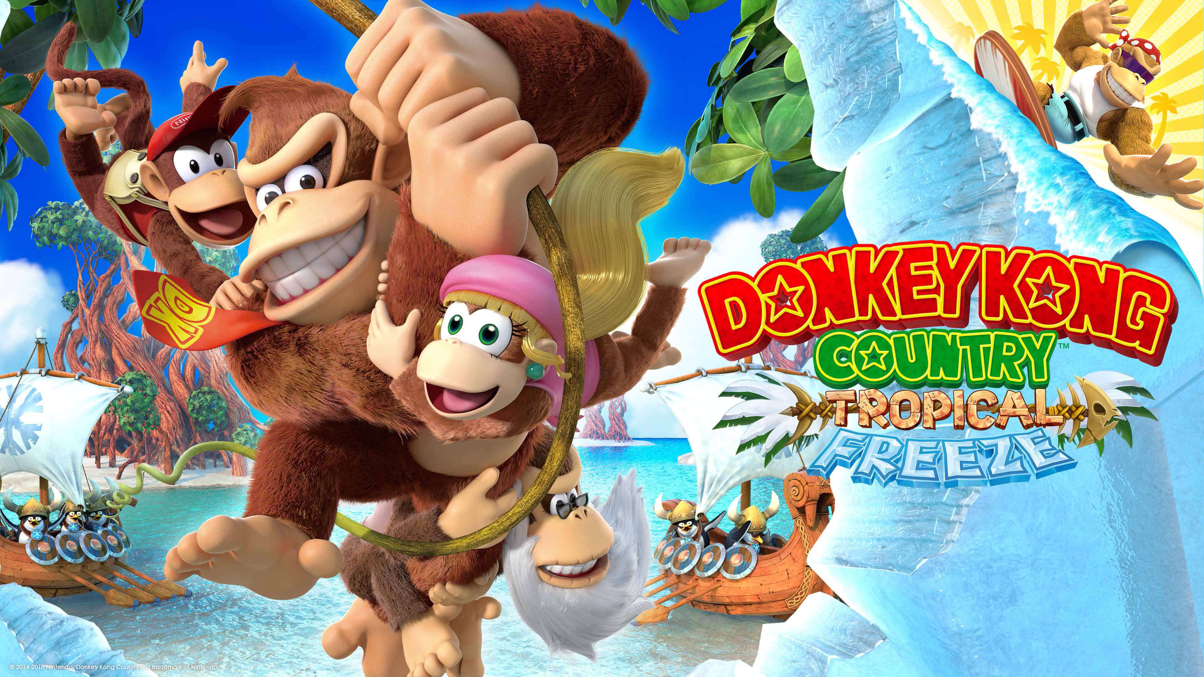 Donkey Kong Country: Tropical Freeze Wallpapers