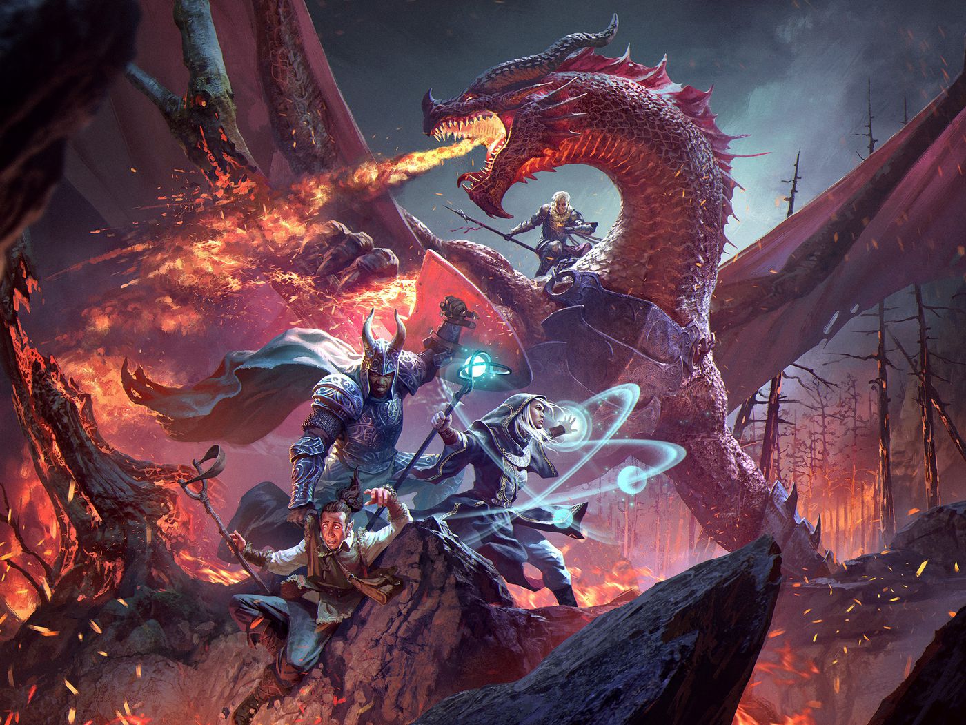 Dragon in Flame Monster Hunter Wallpapers