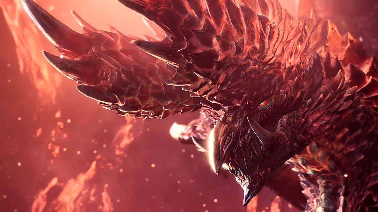 Dragon in Flame Monster Hunter Wallpapers