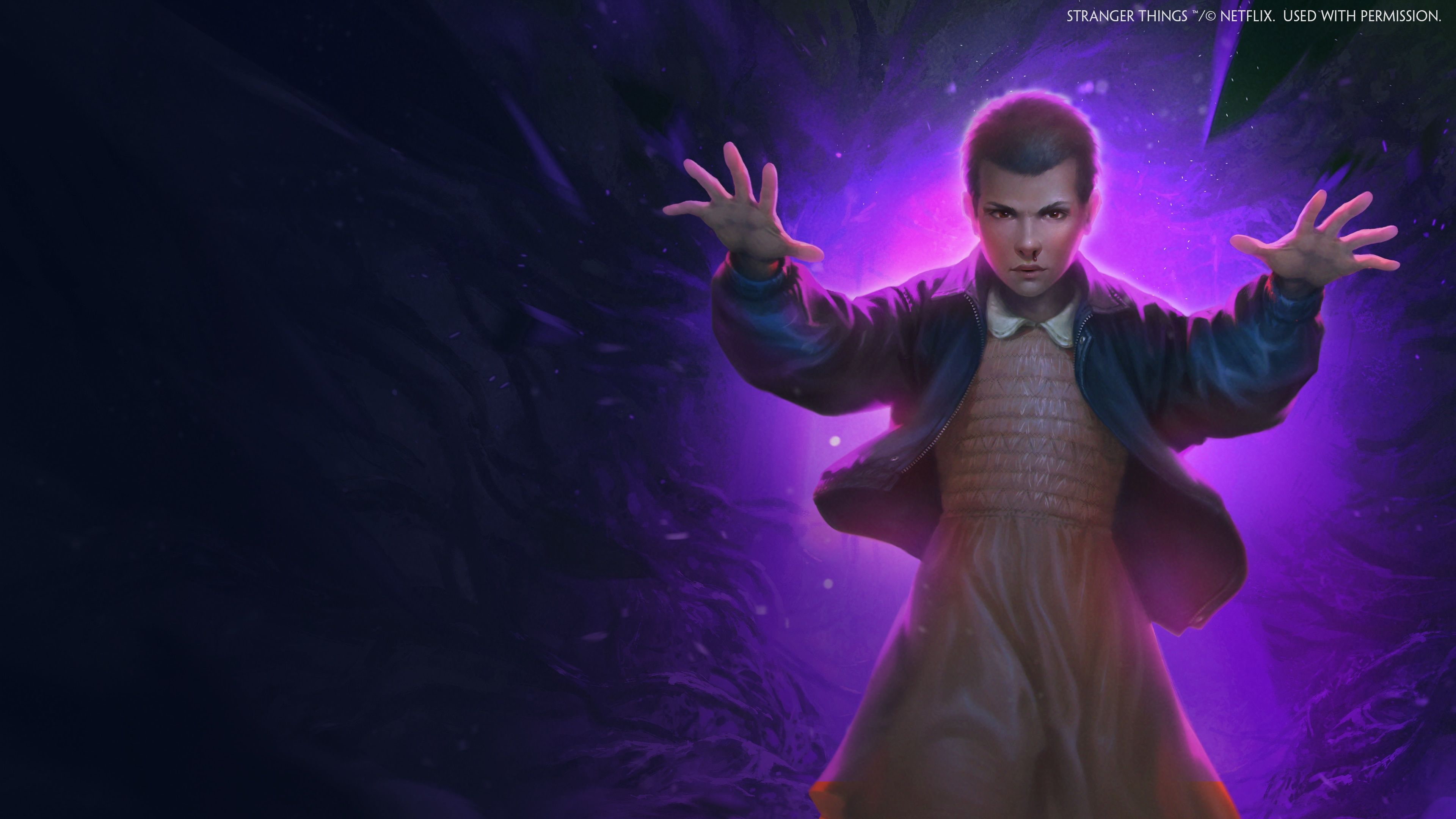 Eleven Scylla Smite X Stranger Things Wallpapers