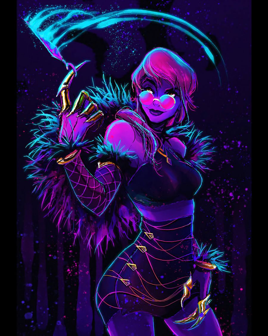 Evelynn KDA LoLPoster Wallpapers