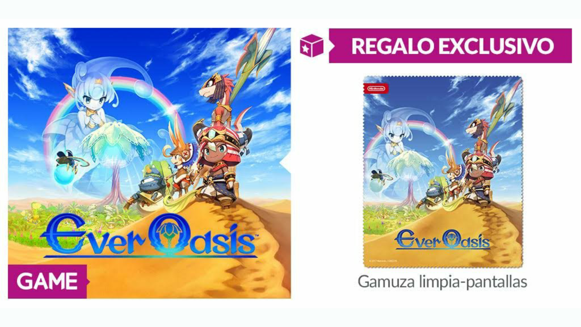 Ever Oasis Wallpapers