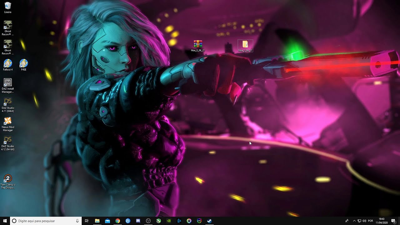 Fallout 4 Purple Girl Wallpapers