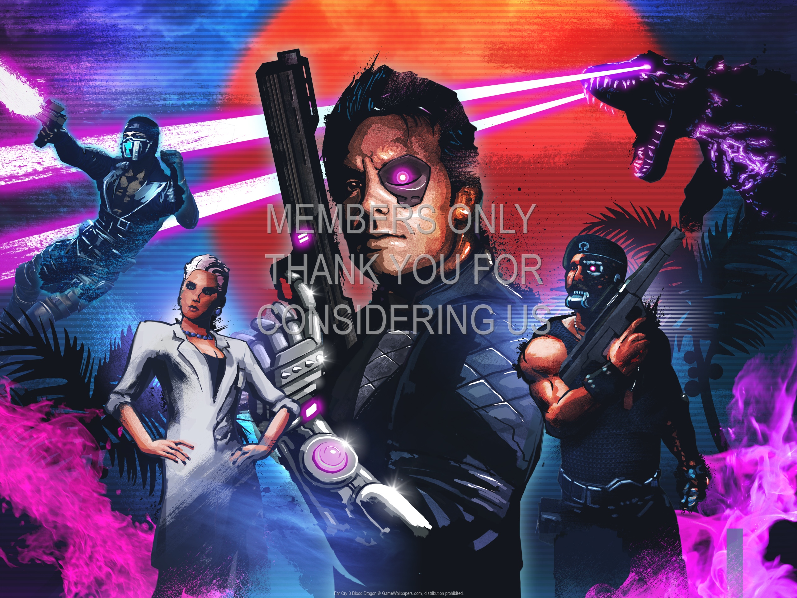 Far Cry 3: Blood Dragon Wallpapers